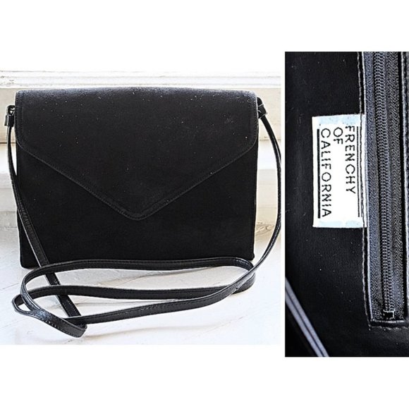 Vintage Handbags - Vintage - Little Black Bag - Frenchy of California 1980s - Excellent Condition!